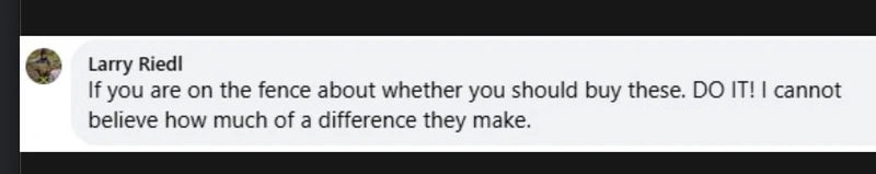 Tennis customer comment 1
