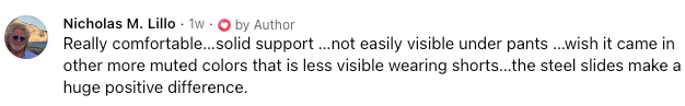 Tennis customer comment 5