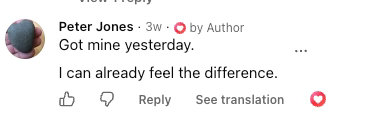 Tennis customer comment 6