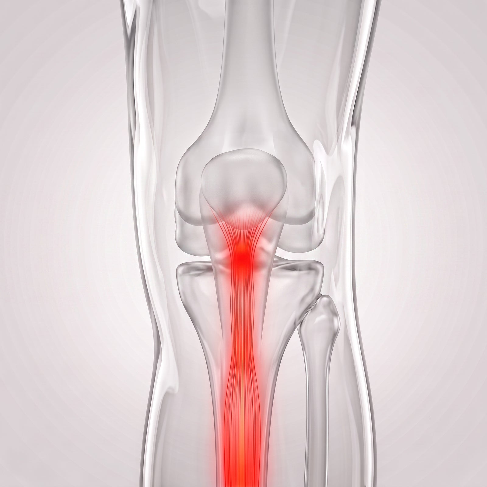 Before AirPad: force reaching the patellar tendon