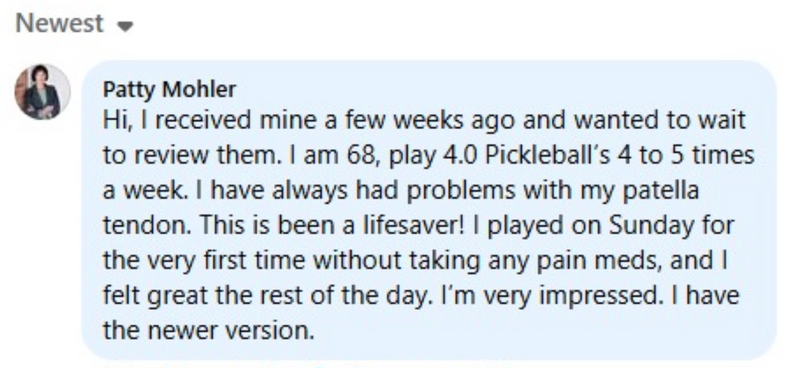 Customer Facebook comment 1